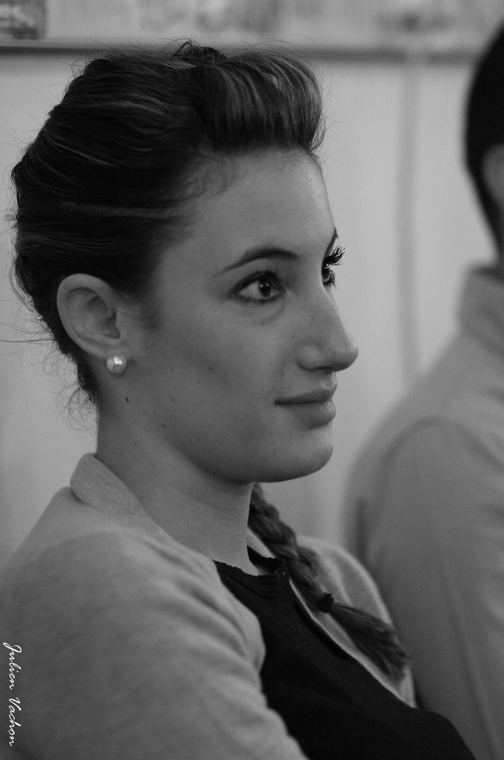Claire Younsi, artiste à l’atelier de Cédric