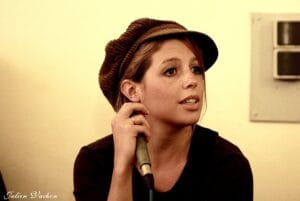 Émilie Hedou aux rencontres pros de l'atelier de Cédric, 2011
