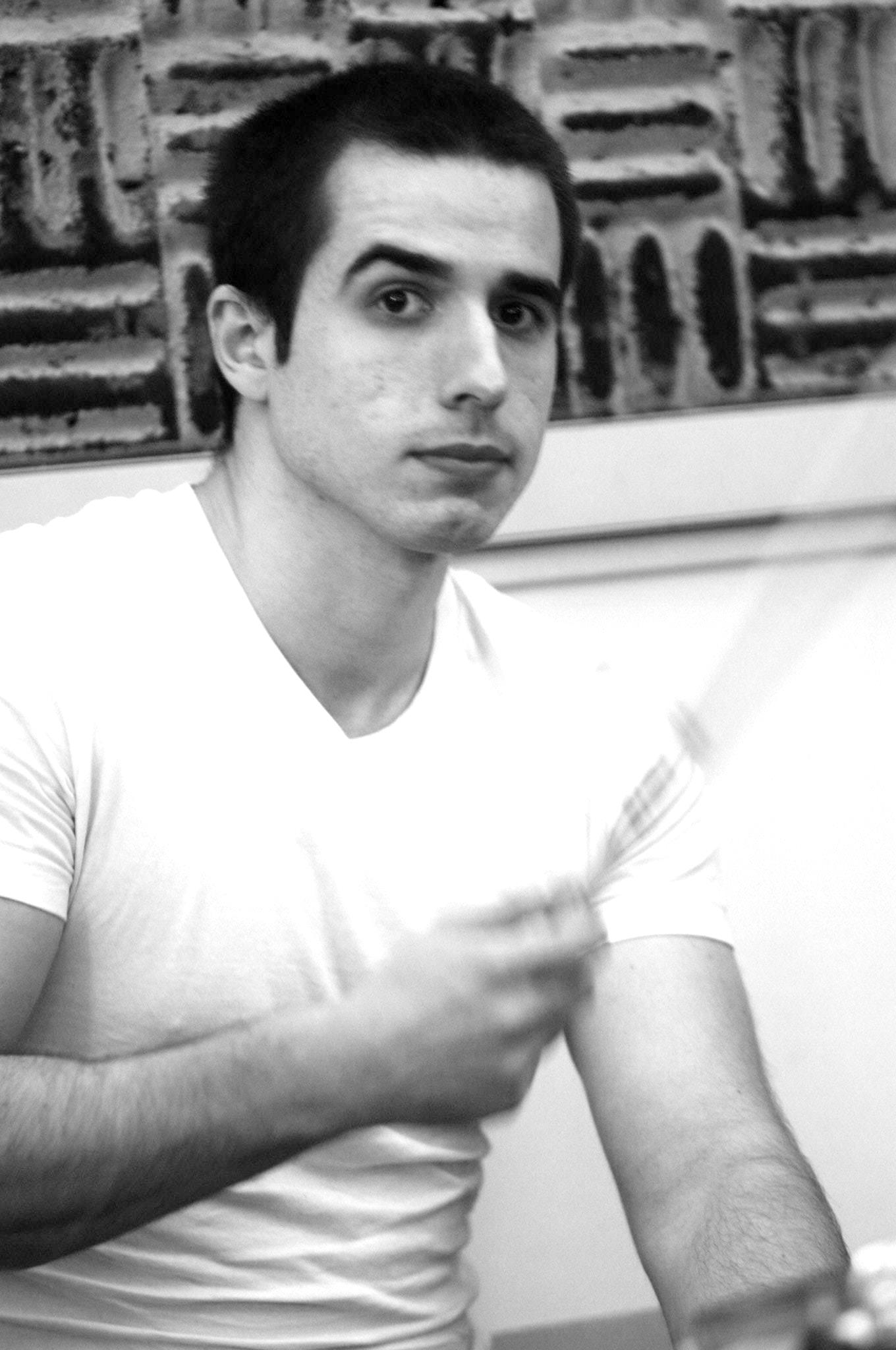 Julien Patoue, artiste à l’atelier de Cédric