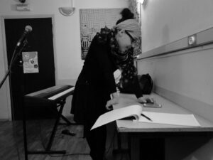 Cécile Brooks aux rencontres pros de l'atelier de Cédric, 2012