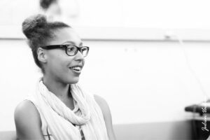 Cécile Brooks aux rencontres pros de l'atelier de Cédric, 2012
