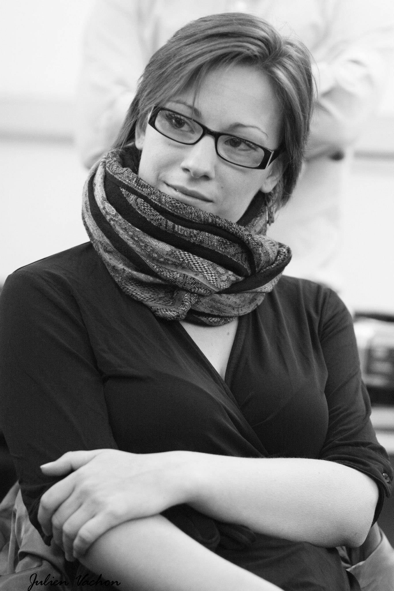 Marion Boivin, artiste à l’atelier de Cédric