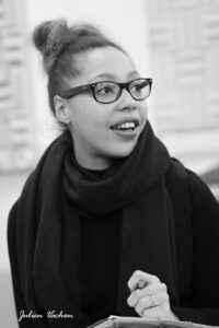 Cécile Brooks aux rencontres pros de l'atelier de Cédric, 2012
