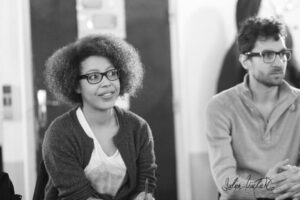 Cécile Brooks aux rencontres pros de l'atelier de Cédric, 2013