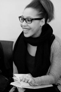 Cécile Brooks aux rencontres pros de l'atelier de Cédric, 2013