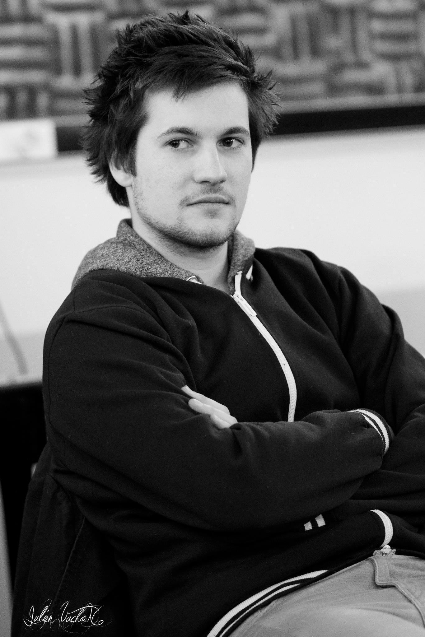 Virgile Guy, artiste à l’atelier de Cédric