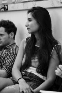 Adella Gesternhaber aux rencontres pros de l'atelier de Cédric, 2013