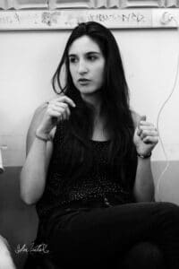 Adella Gesternhaber aux rencontres pros de l'atelier de Cédric, 2013