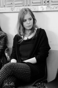 Roxane Le Texier aux rencontres pros de l'atelier de Cédric, 2014