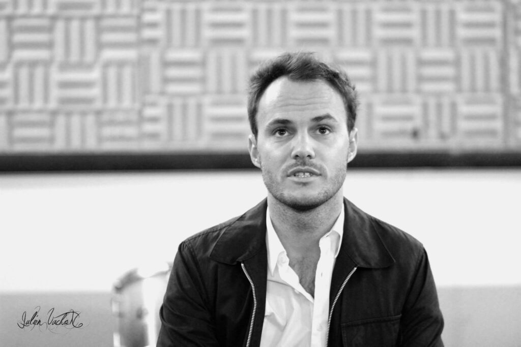 Guillaume Leblanc, ancien directeur général du SNEP, photographié pour L’Atelier de Cédric