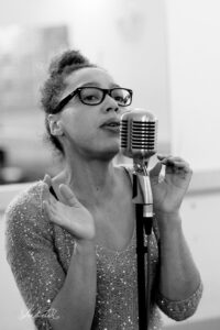 Cécile Brooks aux rencontres pros de l'atelier de Cédric, 2014
