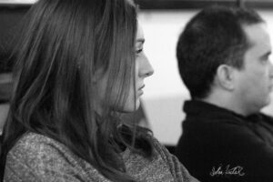 Dorine Petitpas aux rencontres pros de l'atelier de Cédric, 2015