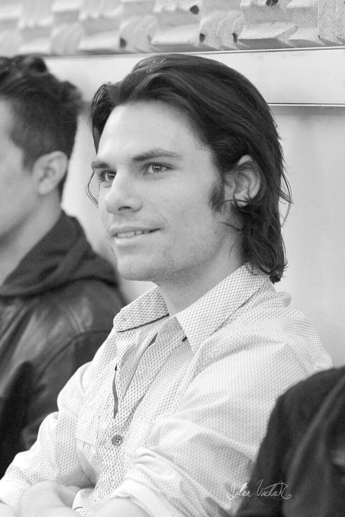 Desmond Myers, artiste à l'atelier de Cédric