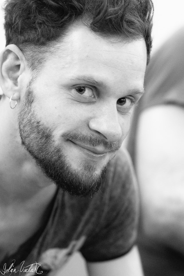 Jeremy Plank, artiste à l'atelier de Cédric