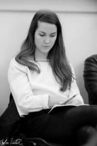 Chloé Plancoulaine aux rencontres pros de l'atelier de C&eacute;dric, 2015