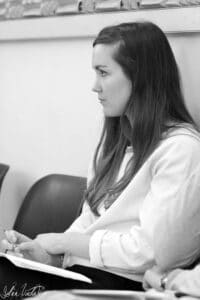Chloé Plancoulaine aux rencontres pros de l'atelier de C&eacute;dric, 2015