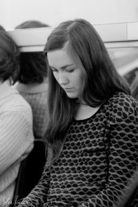 Chloé Plancoulaine aux rencontres pros de l'atelier de C&eacute;dric, 2015