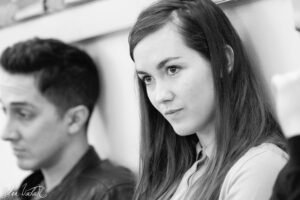 Chloé Plancoulaine aux rencontres pros de l'atelier de C&eacute;dric, 2015
