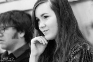 Chloé Plancoulaine aux rencontres pros de l'atelier de C&eacute;dric, 2015