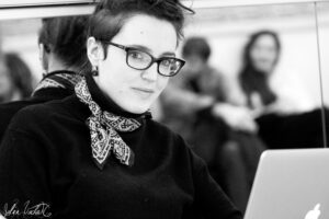 Claire-Marie Bronx aux rencontres pros de l'atelier de C&eacute;dric, 2015