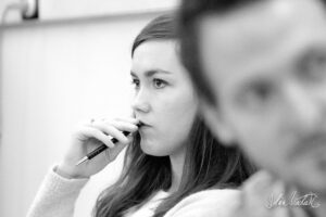 Chloé Plancoulaine aux rencontres pros de l'atelier de C&eacute;dric, 2016