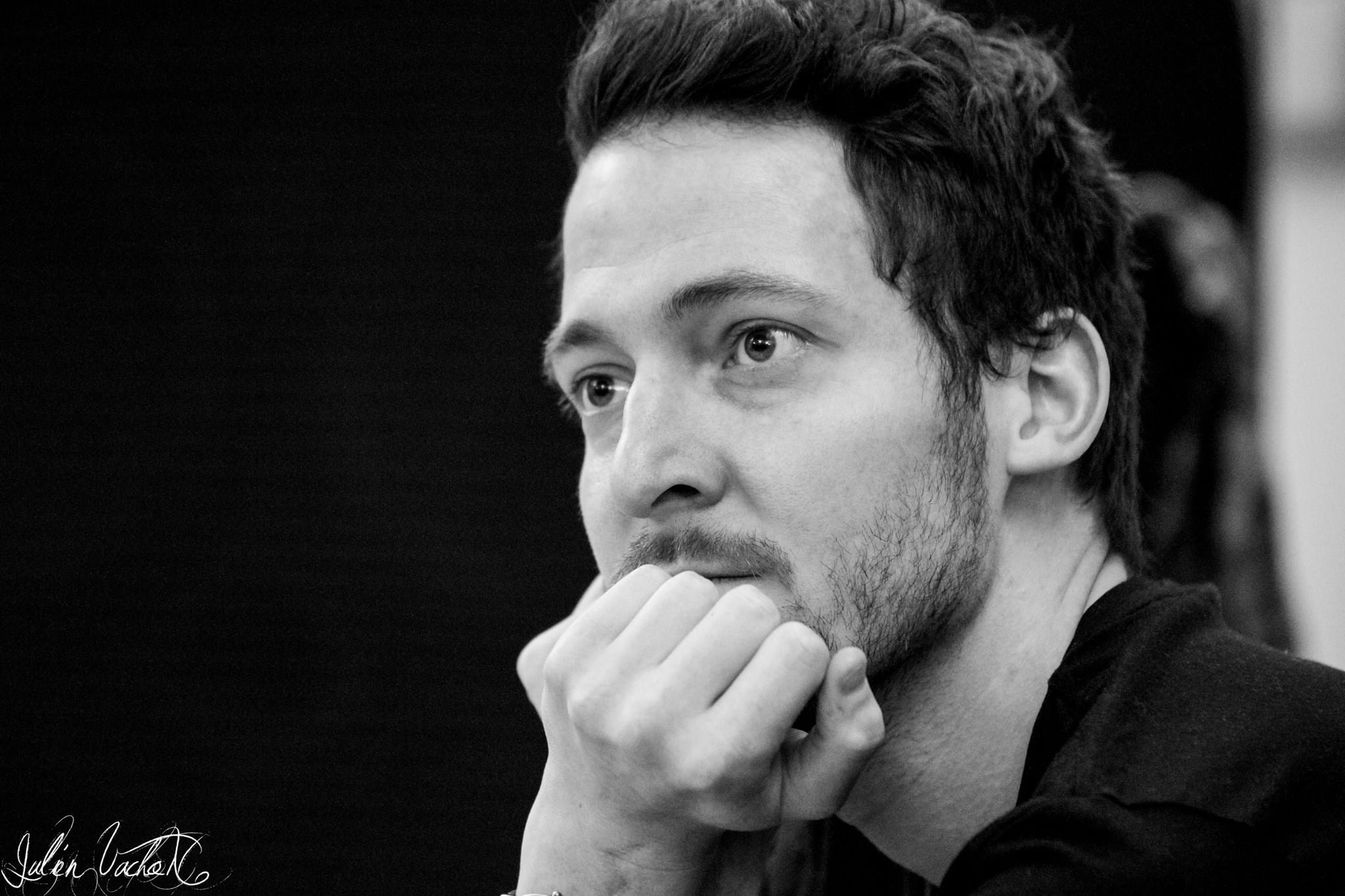 Daniel West, artiste à l’atelier de Cédric