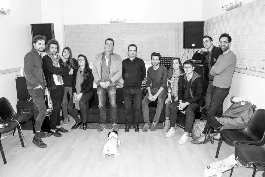 Antoine Coinde, manager d'artistes et expert du music business, photographié pour L'Atelier de Cédric