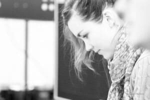 Chloé Plancoulaine aux rencontres pros de l'atelier de C&eacute;dric, 2016
