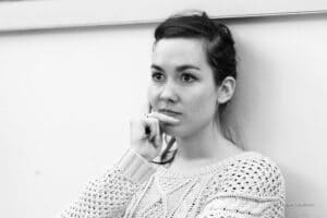 Chloé Plancoulaine aux rencontres pros de l'atelier de C&eacute;dric, 2016