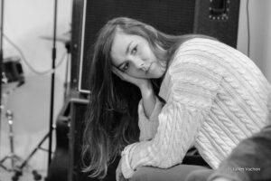 Chloé Plancoulaine aux rencontres pros de l'atelier de C&eacute;dric, 2016