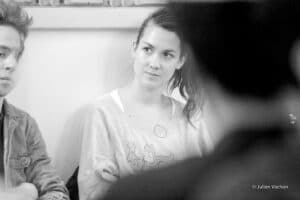 Chloé Plancoulaine aux rencontres pros de l'atelier de C&eacute;dric, 2016