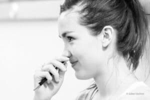 Chloé Plancoulaine aux rencontres pros de l'atelier de C&eacute;dric, 2016