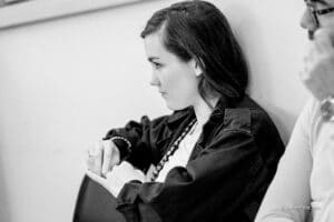 Chloé Plancoulaine aux rencontres pros de l'atelier de C&eacute;dric, 2016