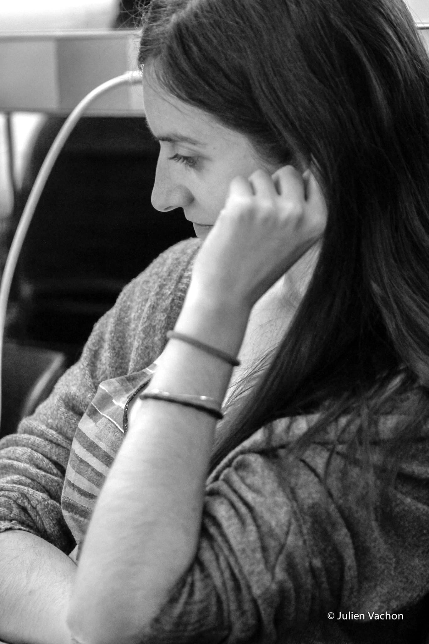 Éléonore Karoutchi, artiste à l’atelier de Cédric