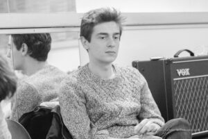 Arthur Vonfelt aux rencontres pros de l'atelier de Cédric, 2017