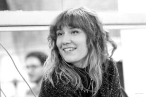 Iris Di Napoli aux rencontres pros de l'atelier de Cédric, 2017