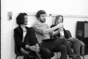 Léo-Paul Horlier aux rencontres pros de l'atelier de Cédric, 2017