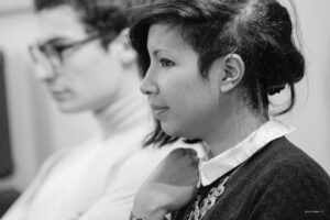 Harisoa Radavidson aux rencontres pros de l'atelier de Cédric, 2017