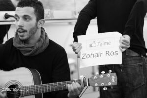 Zohair Ros aux rencontres pros de l'atelier de Cédric, 2017