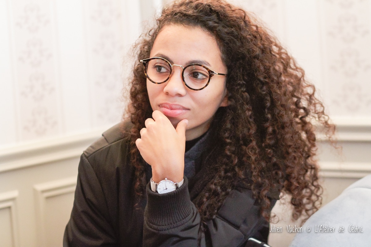Selena Faider, artiste à l’atelier de Cédric