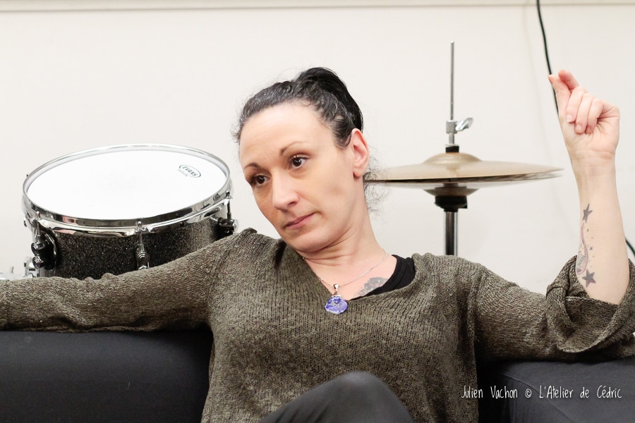 Sarah Kazaroff, attachée de presse Dooweet Agency, à L'Atelier de Cédric