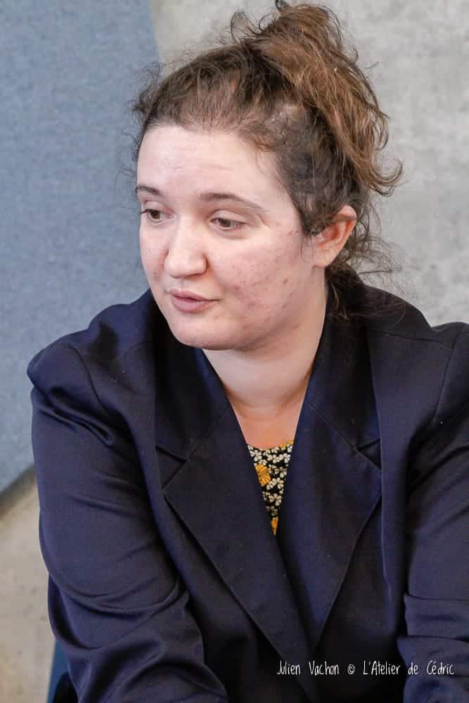 Eve Bruballa, administratrice, à L'Atelier de Cédric