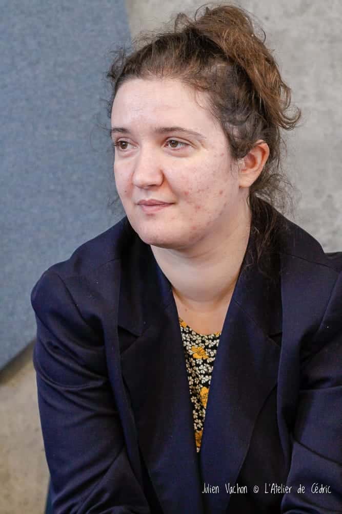 Eve Bruballa, administratrice, à L'Atelier de Cédric