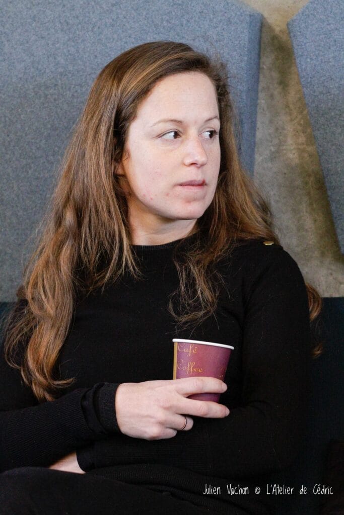 Marie Favre, productrice musicale Öctöpus, à L'Atelier de Cédric