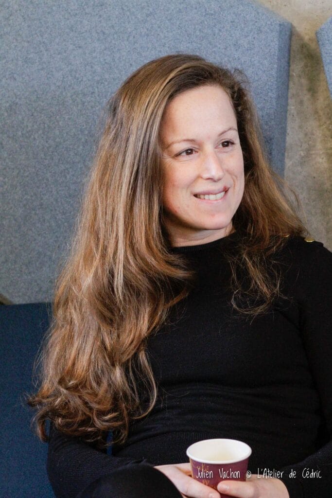 Marie Favre, productrice musicale Öctöpus, à L'Atelier de Cédric