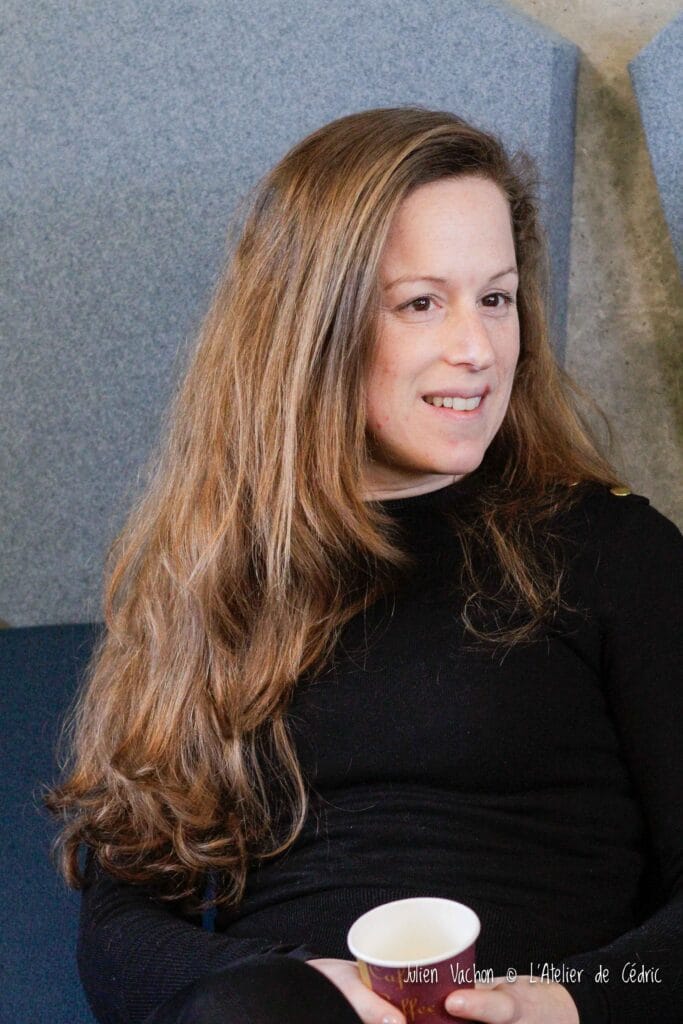 Marie Favre, productrice musicale Öctöpus, à L'Atelier de Cédric