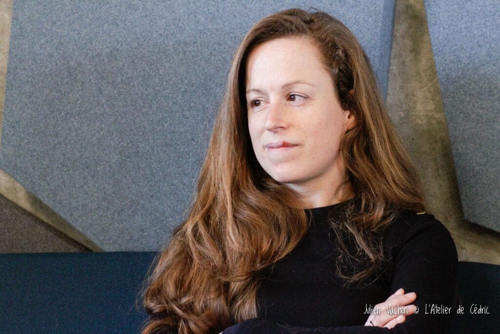 Marie Favre, productrice musicale Öctöpus, à L'Atelier de Cédric