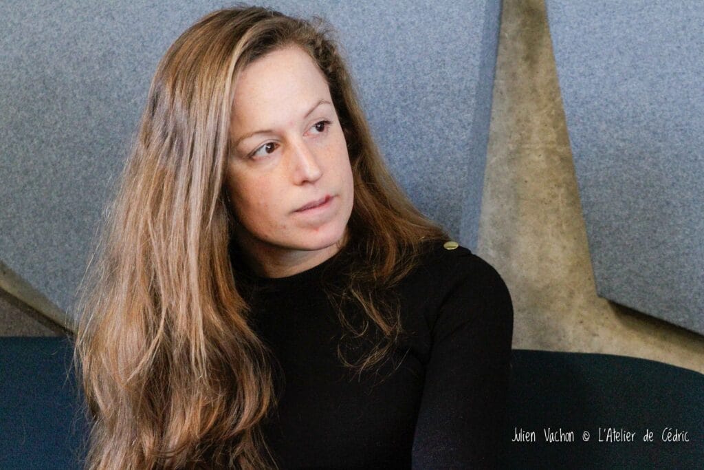 Marie Favre, productrice musicale Öctöpus, à L'Atelier de Cédric