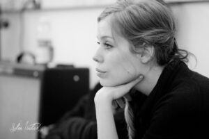 Roxane Le Texier aux rencontres pros de l'atelier de Cédric, 2018