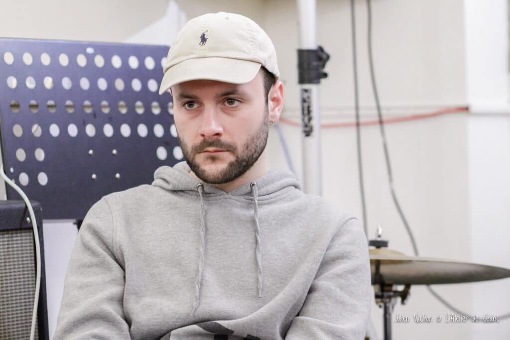 Thibaut Passelande à l'Atelier de Cédric